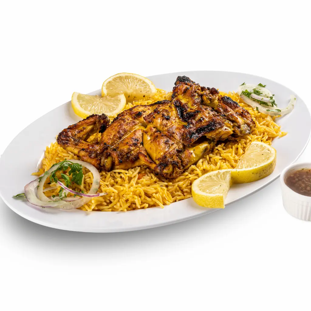نص حبه فحم مع رز بخاري